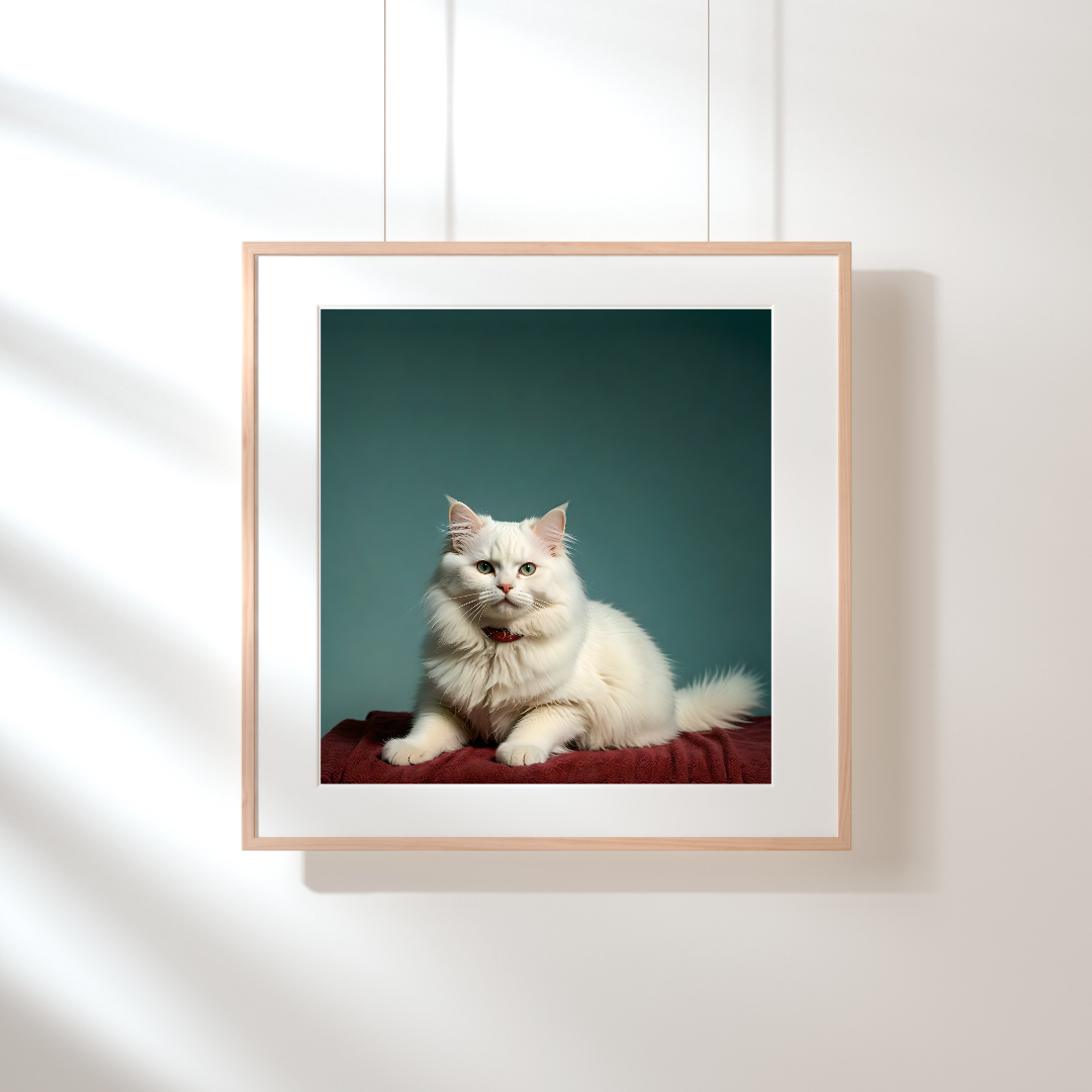 Cat Print - Paws & Prestige