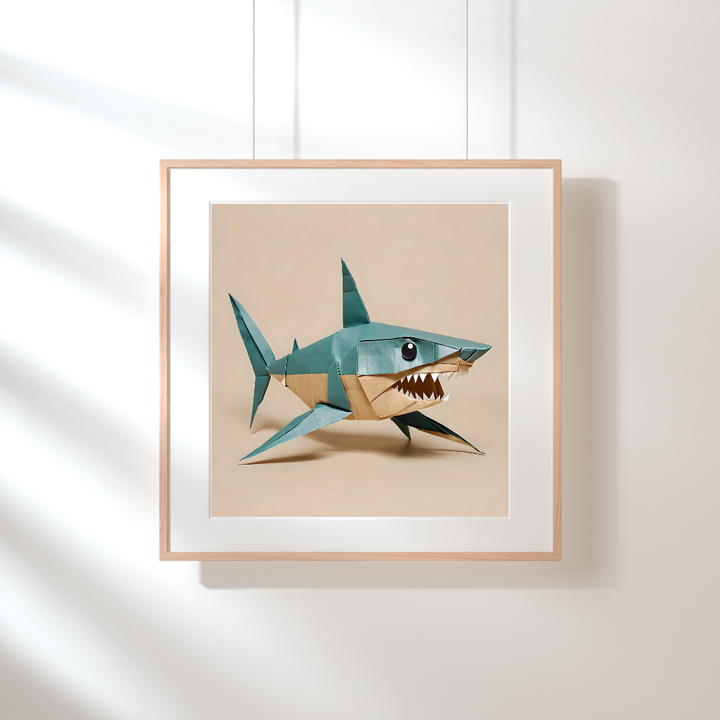 Art Print - Paper Jaws 2