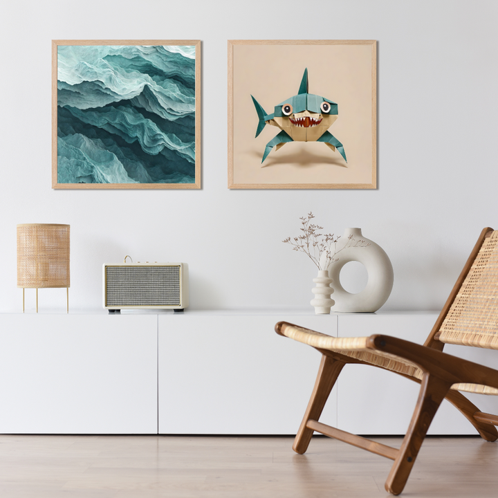 Art Print - Paper Jaws