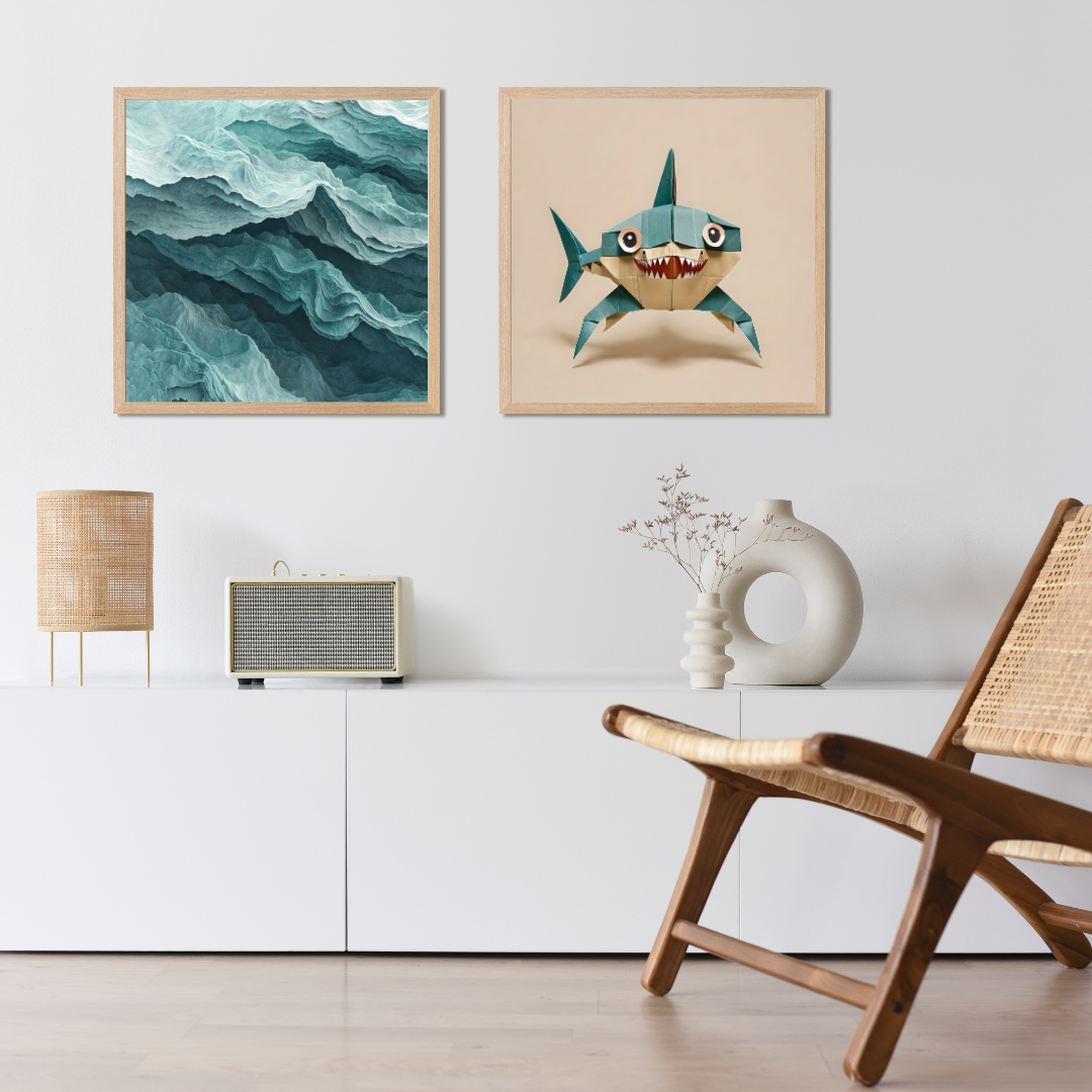 Art Print - Paper Jaws 2