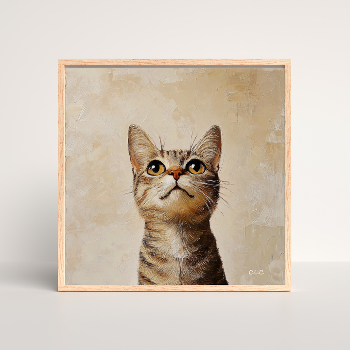 Cat Print - Upward Whiskers