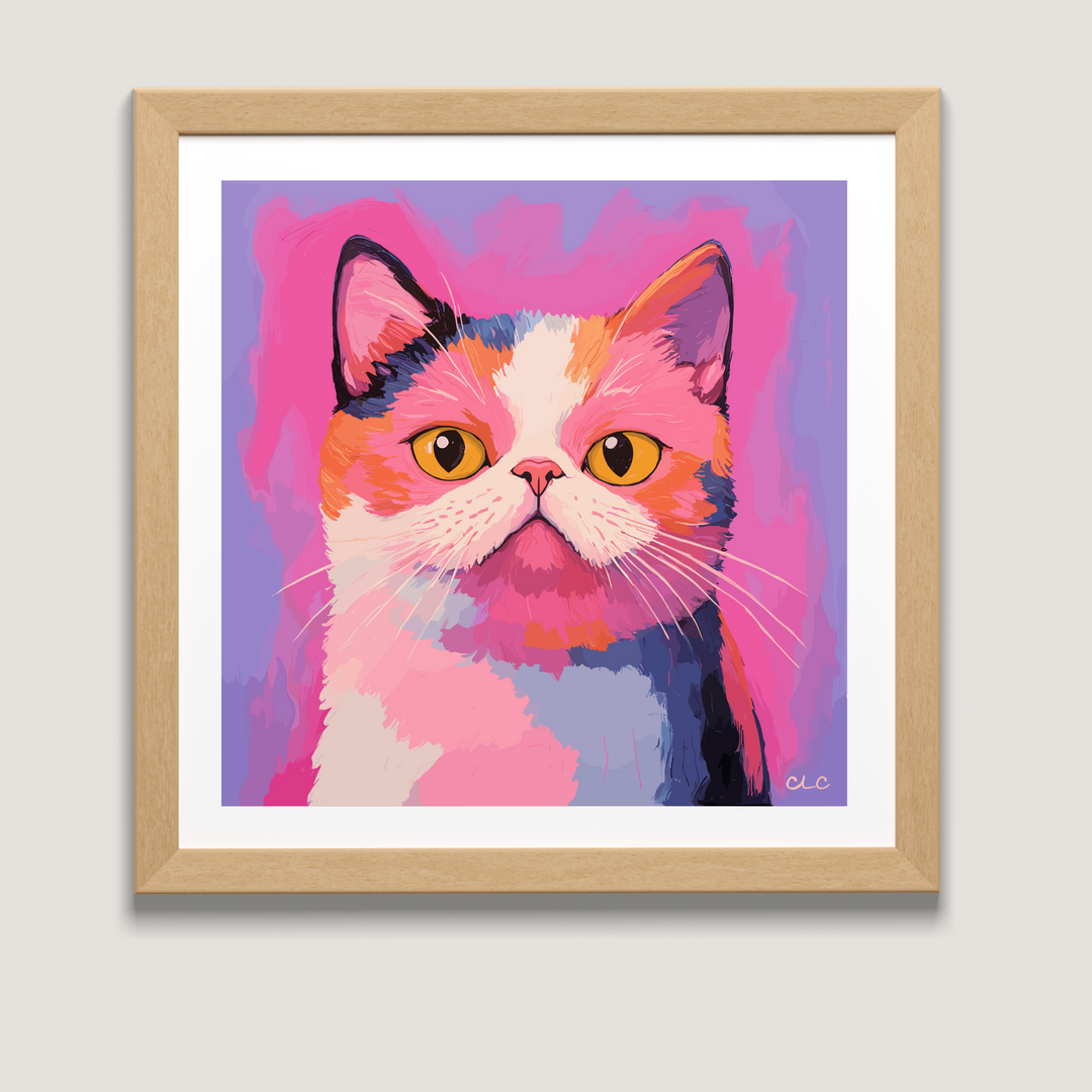 Cat Print - Glow
