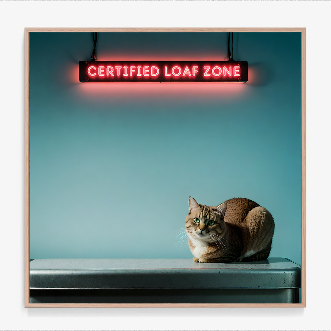 Cat Print - Certified Loaf Zone