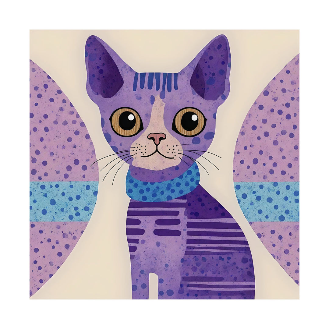 Devon Rex Cat Print