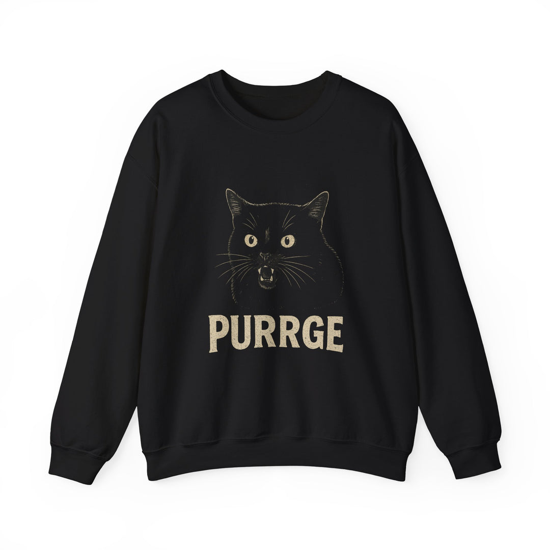 Purrge Cat Crewneck Sweatshirt