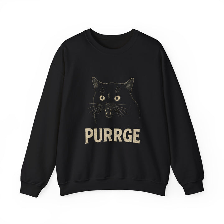 Purrge Cat Crewneck Sweatshirt