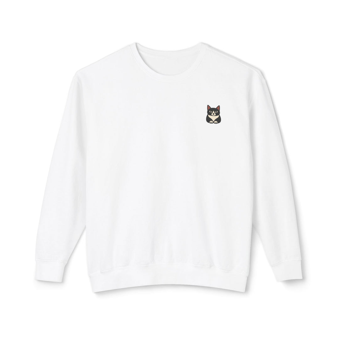 Cat Loaf Crewneck Sweatshirt, The Tuxedo Cat