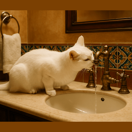 5 razones por las que tu gato te sigue al baño