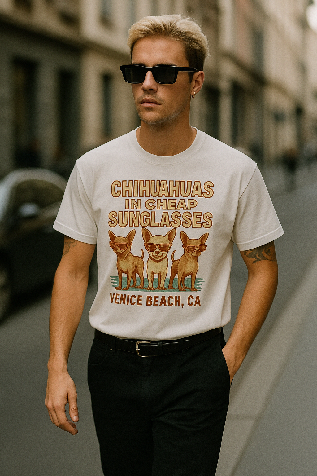 Chihuahuas in Cheap Sunglasses Shirt