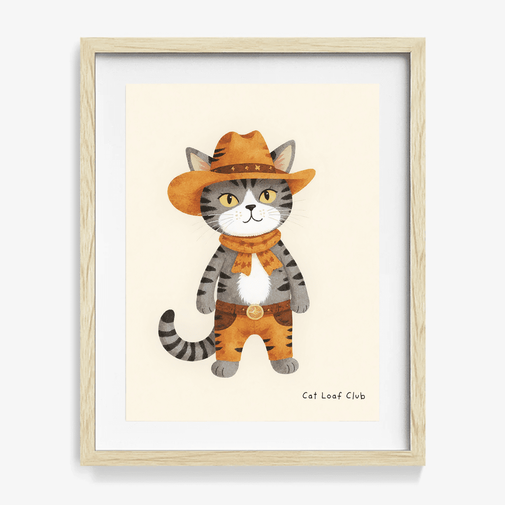 #037 Sheriff Paws - Cat Loaf Club