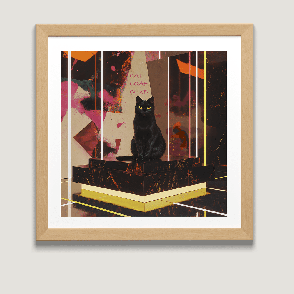 #097 Onyx Elegance - Cat Loaf Club