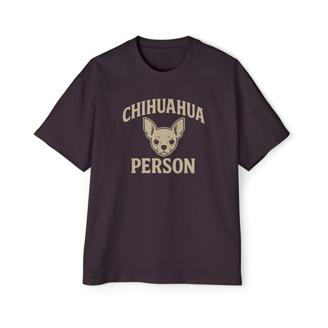 Chihuahua Person Tee Black