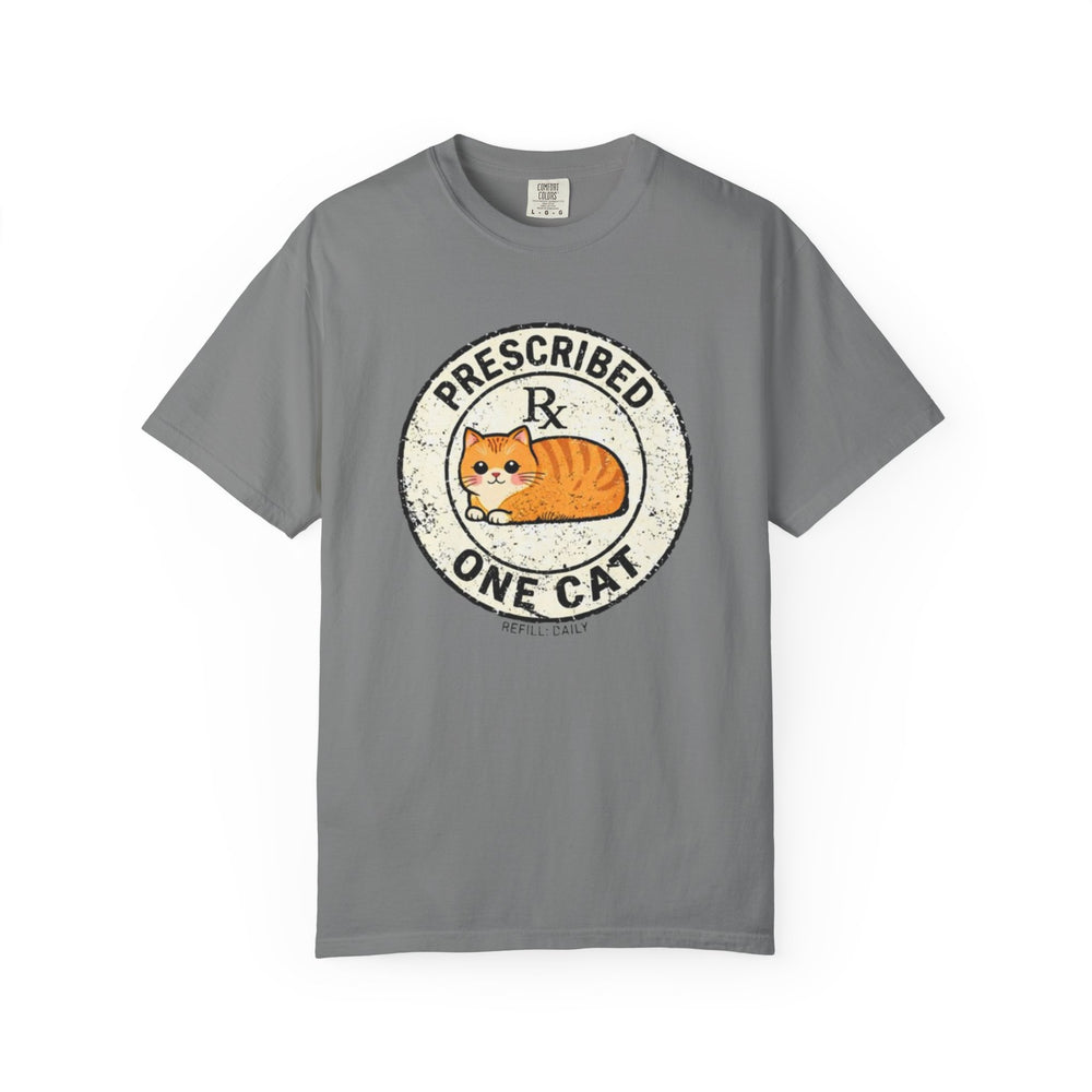 Prescribed One Cat T-Shirt Grey