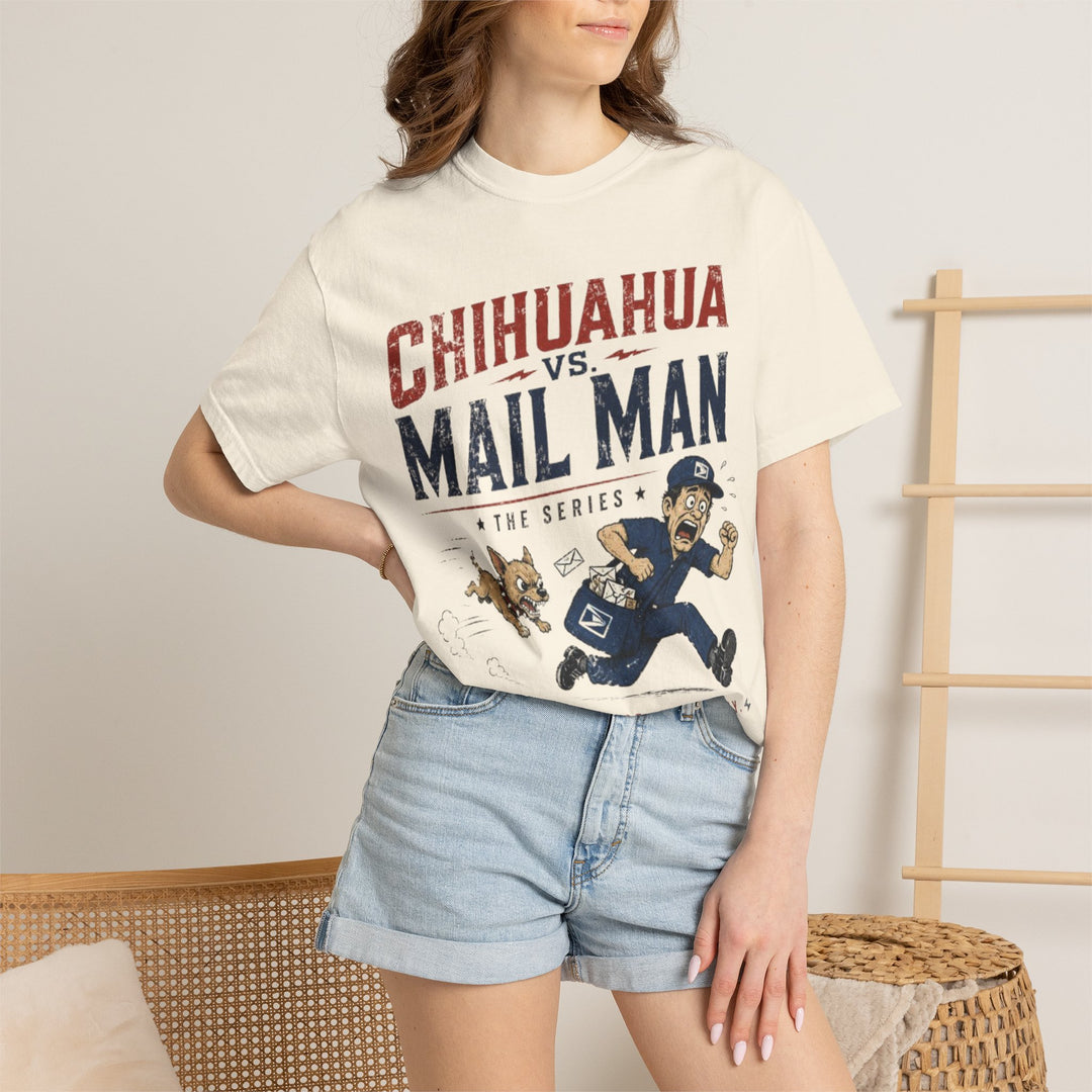 Chihuahua vs. Mail Man - The Series T-Shirt