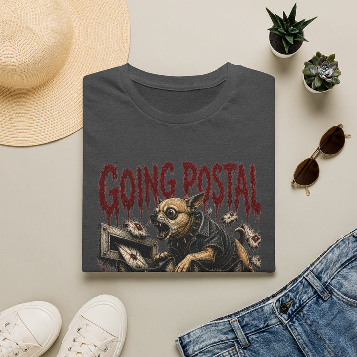 Going Postal | Vintage Horror Chihuahua & Cat Graphic Tee | Cat Loaf Club