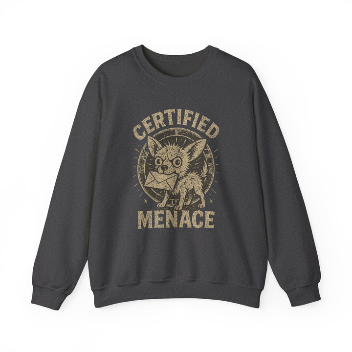 Certified Menace Sweatshirt Dark Heather