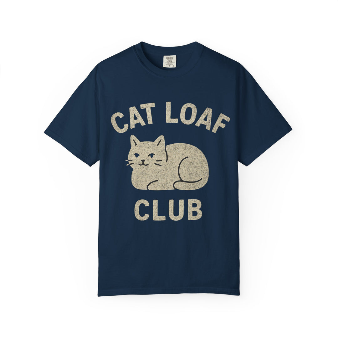 Cat Loaf Club Original T-Shirt True Navy
