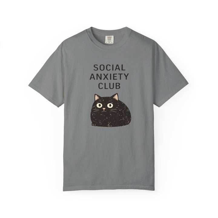 Social Anxiety Club T-Shirt Grey