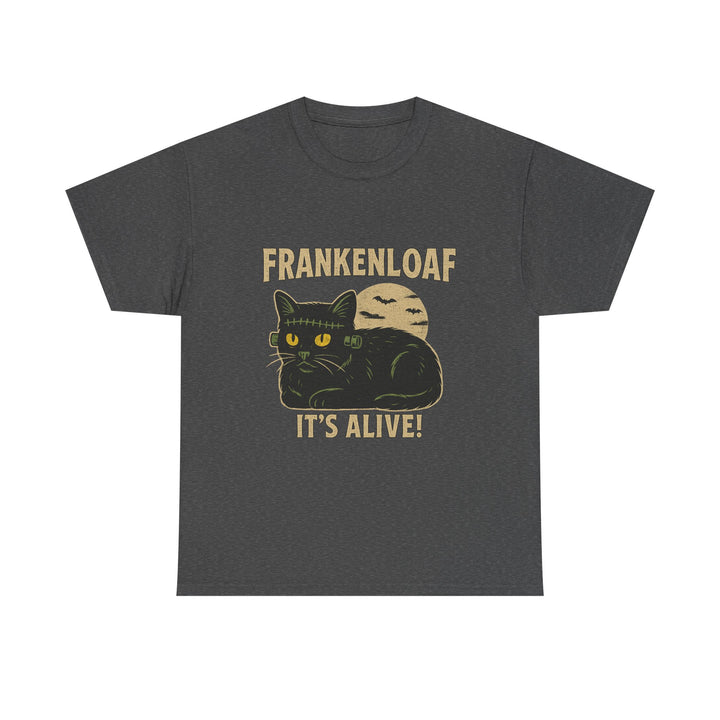 Frankenloaf – It’s Alive! Gothic Cat Loaf T-Shirt