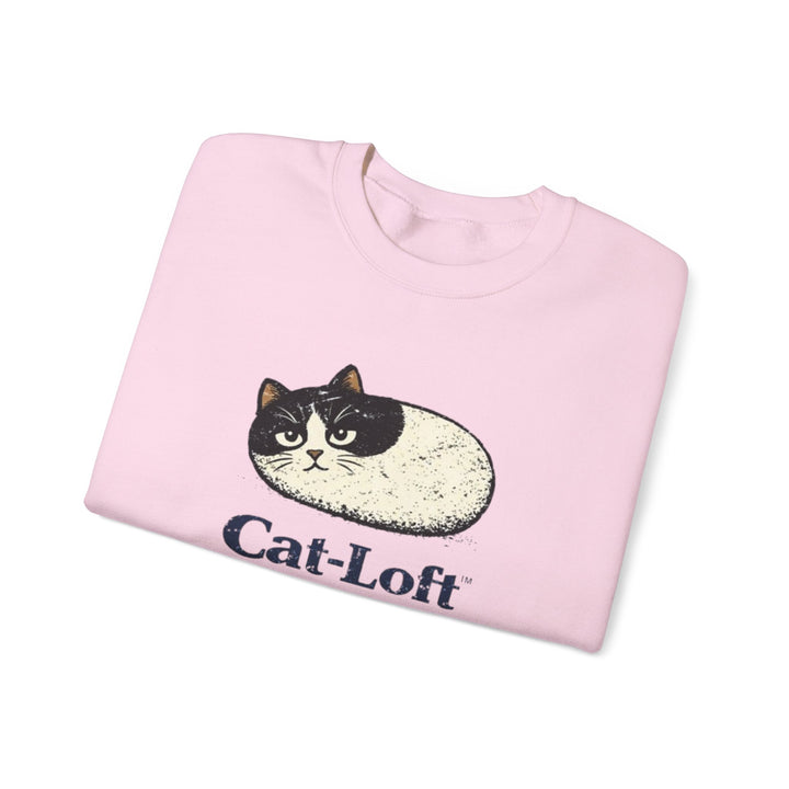 Cat-Loft Crewneck Sweatshirt Light Pink