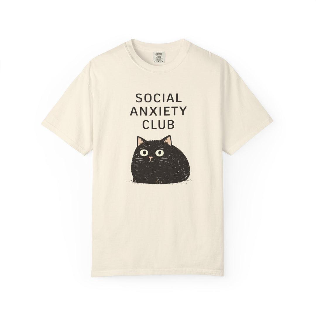 Social Anxiety Club T-Shirt Ivory