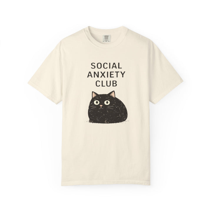 Social Anxiety Club T-Shirt Ivory