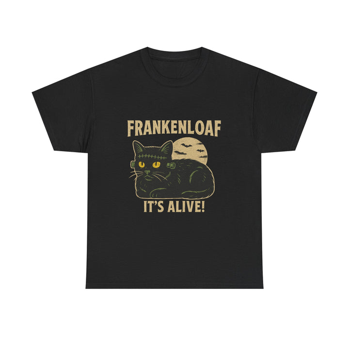 Frankenloaf – It’s Alive! Gothic Cat Loaf T-Shirt