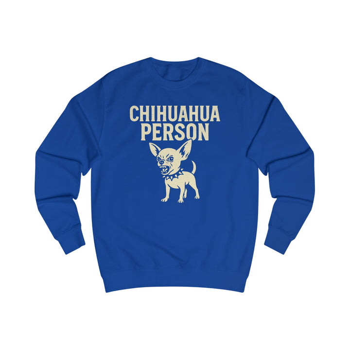 Chihuahua Lover Sweatshirt Royal Blue