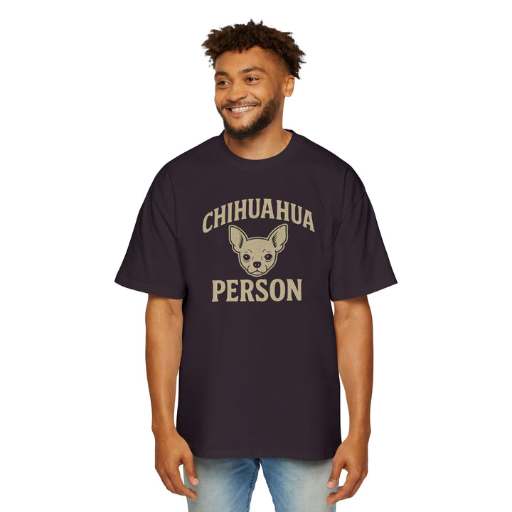 Chihuahua Person Tee Black