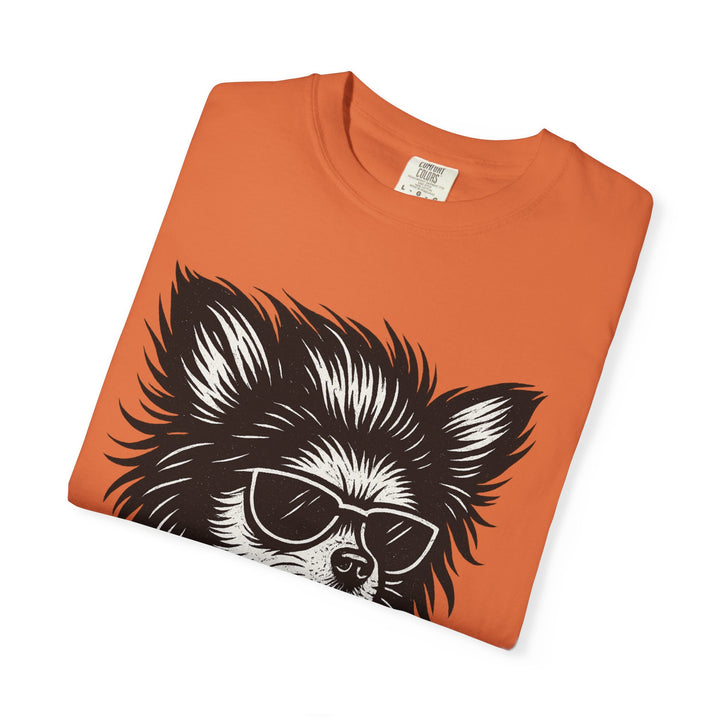 Cool Chihuahua Graphic T-Shirt — Sunglasses & Leather Jacket Dog Tee Chili