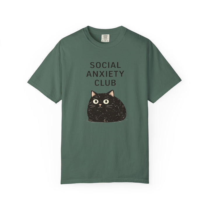 Social Anxiety Club T-Shirt Blue Spruce