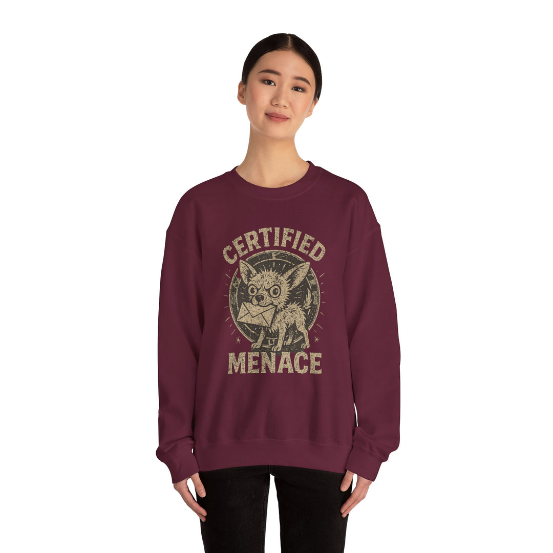 Certified Menace Sweatshirt Dark Heather