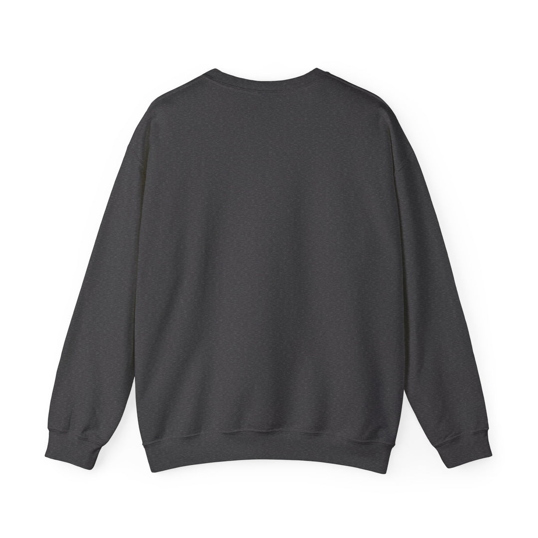 Crewneck Sweatshirt — "Bark After Dark" Vintage Halloween Dog Graphic