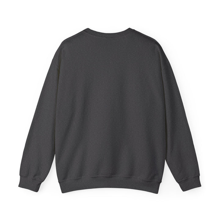 Crewneck Sweatshirt — "Bark After Dark" Vintage Halloween Dog Graphic