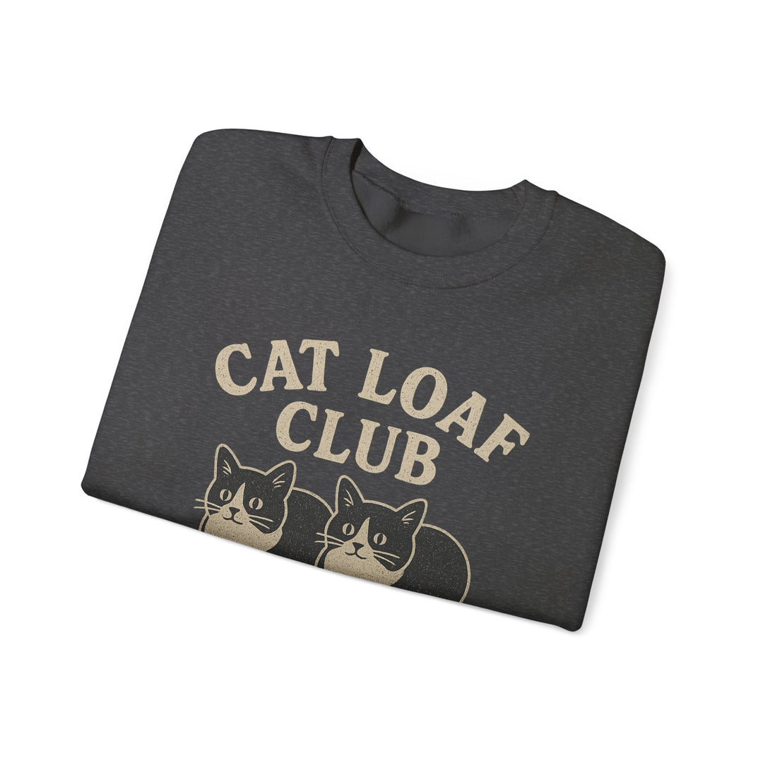 Cat Loaf Club Sweatshirt Dark Heather