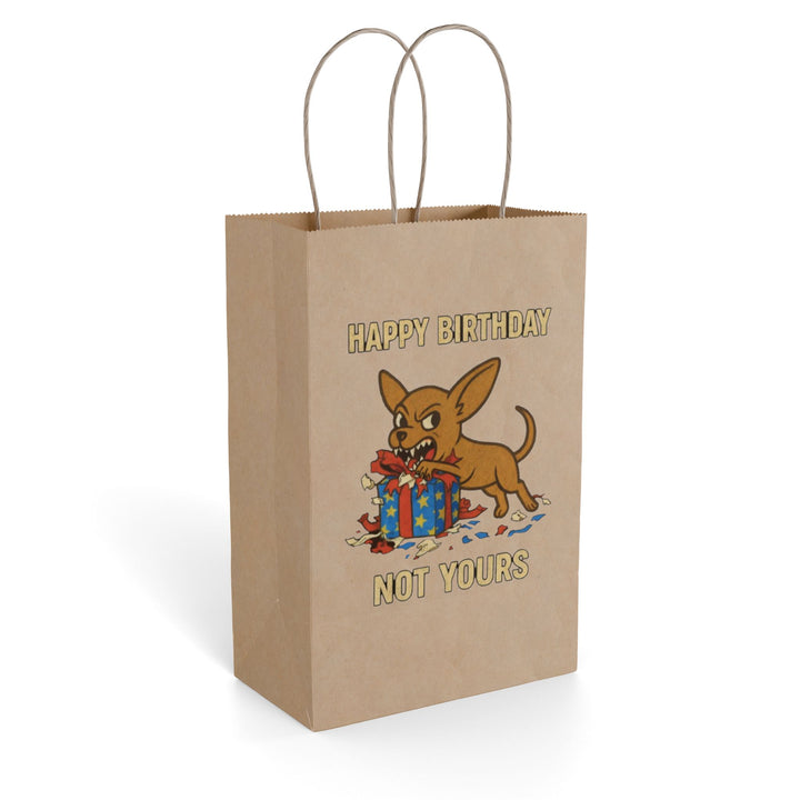 “Happy Birthday Not Yours" Gift Bag
