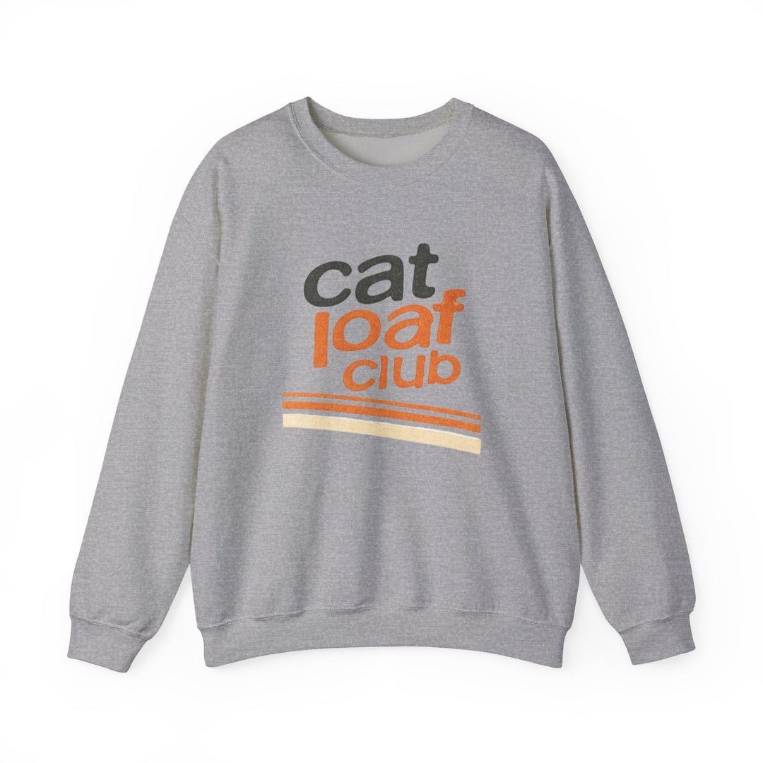 Cat Loaf Club Retro Crewneck Sweatshirt
