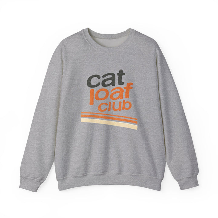 Cat Loaf Club Retro Crewneck Sweatshirt