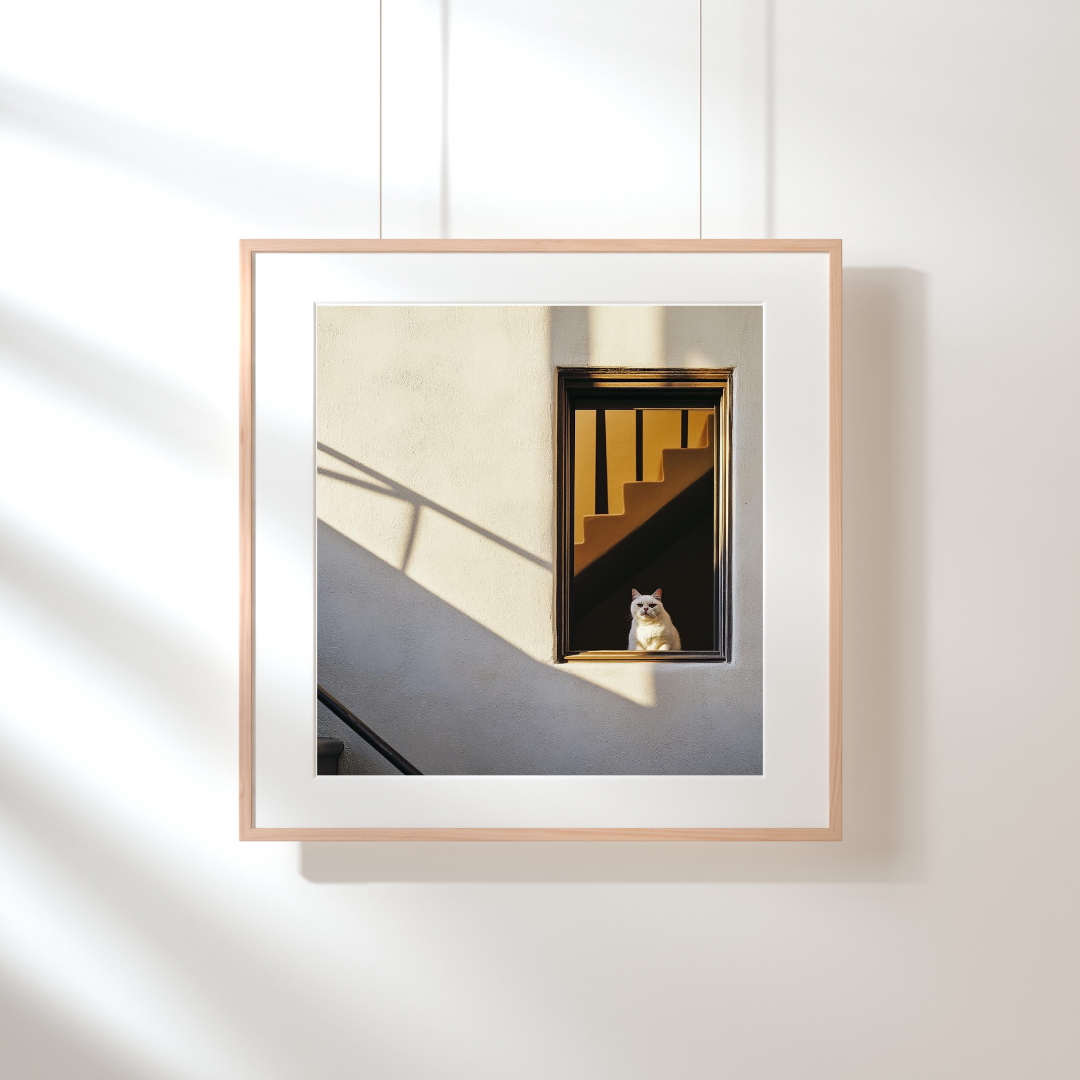 Cat Art Print - The Urban Whisker