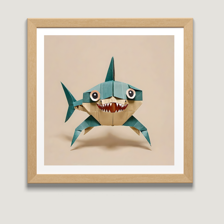 Art Print - Paper Jaws