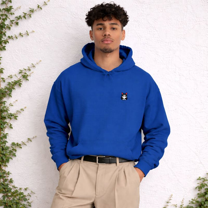 Sudadera con capucha de gato de esmoquin 