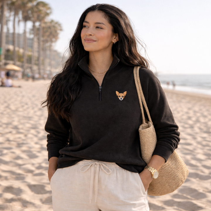 The Chip Quarter Zip - Signature Icon