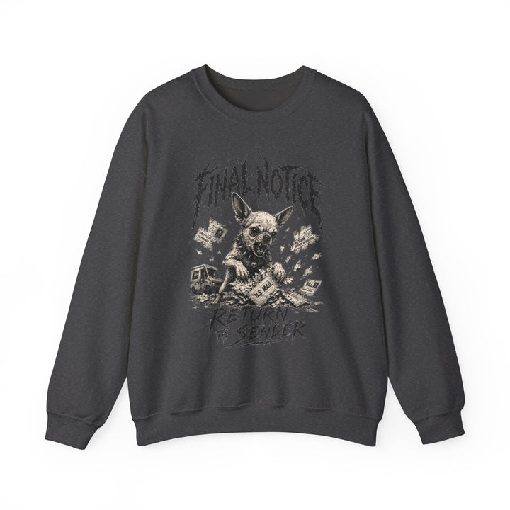 Metal Chihuahua Grunge Crewneck Sweatshirt