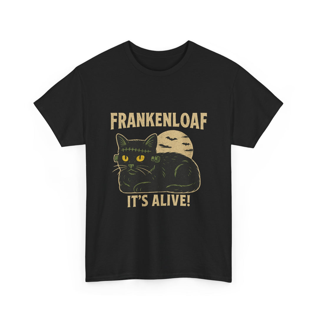 Frankenloaf – It’s Alive! Gothic Cat Loaf T-Shirt