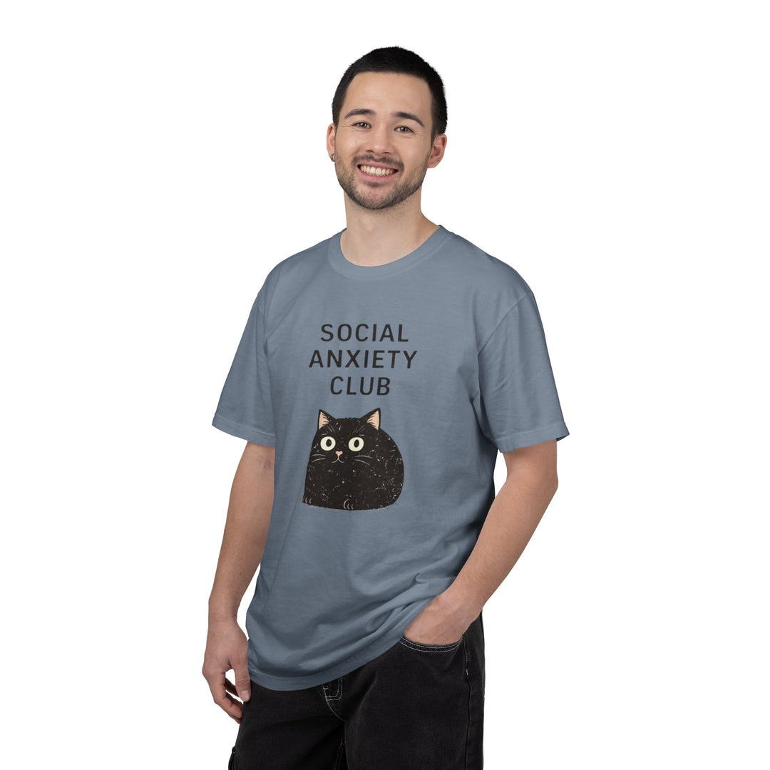 Social Anxiety Club T-Shirt Blue Jean