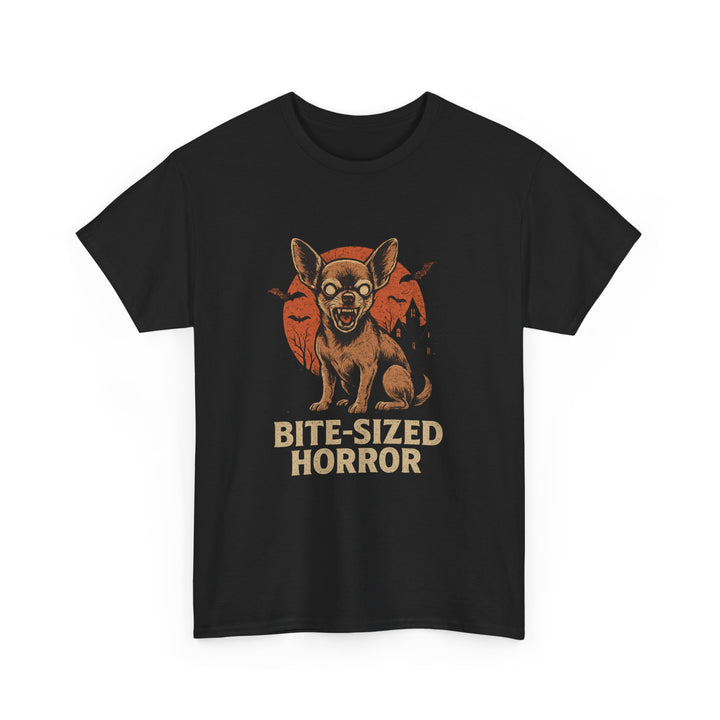 Spooky Chihuahua Tee - Bite-Sized Horror