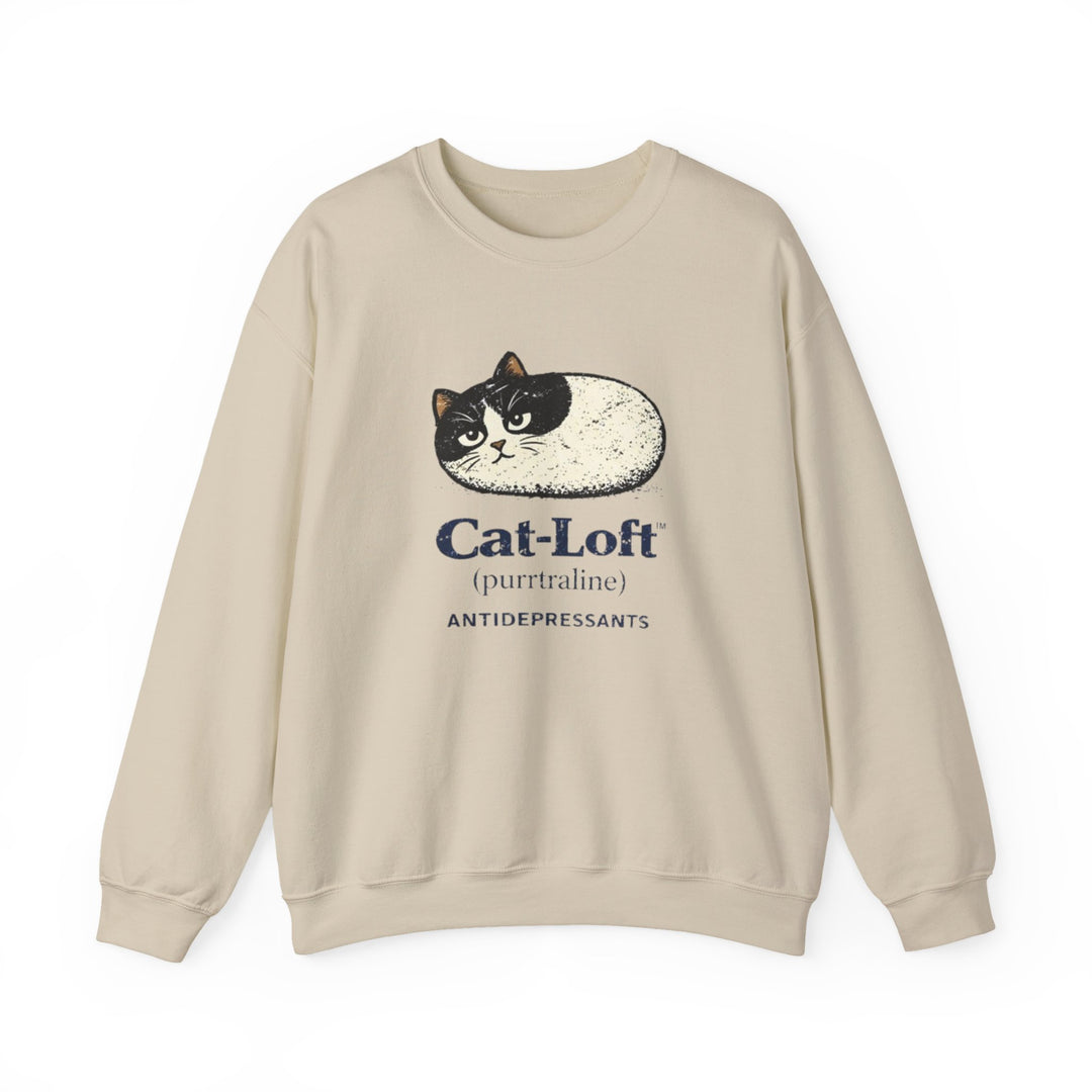 Cat-Loft Crewneck Sweatshirt Sand