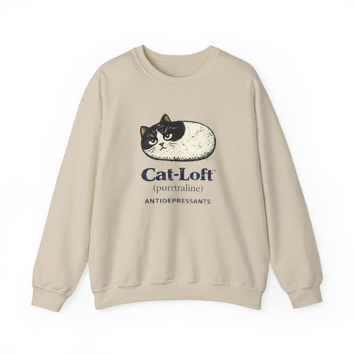 Cat-Loft Crewneck Sweatshirt Sand