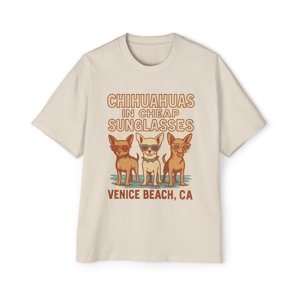 Chihuahuas in Cheap Sunglasses Ecru