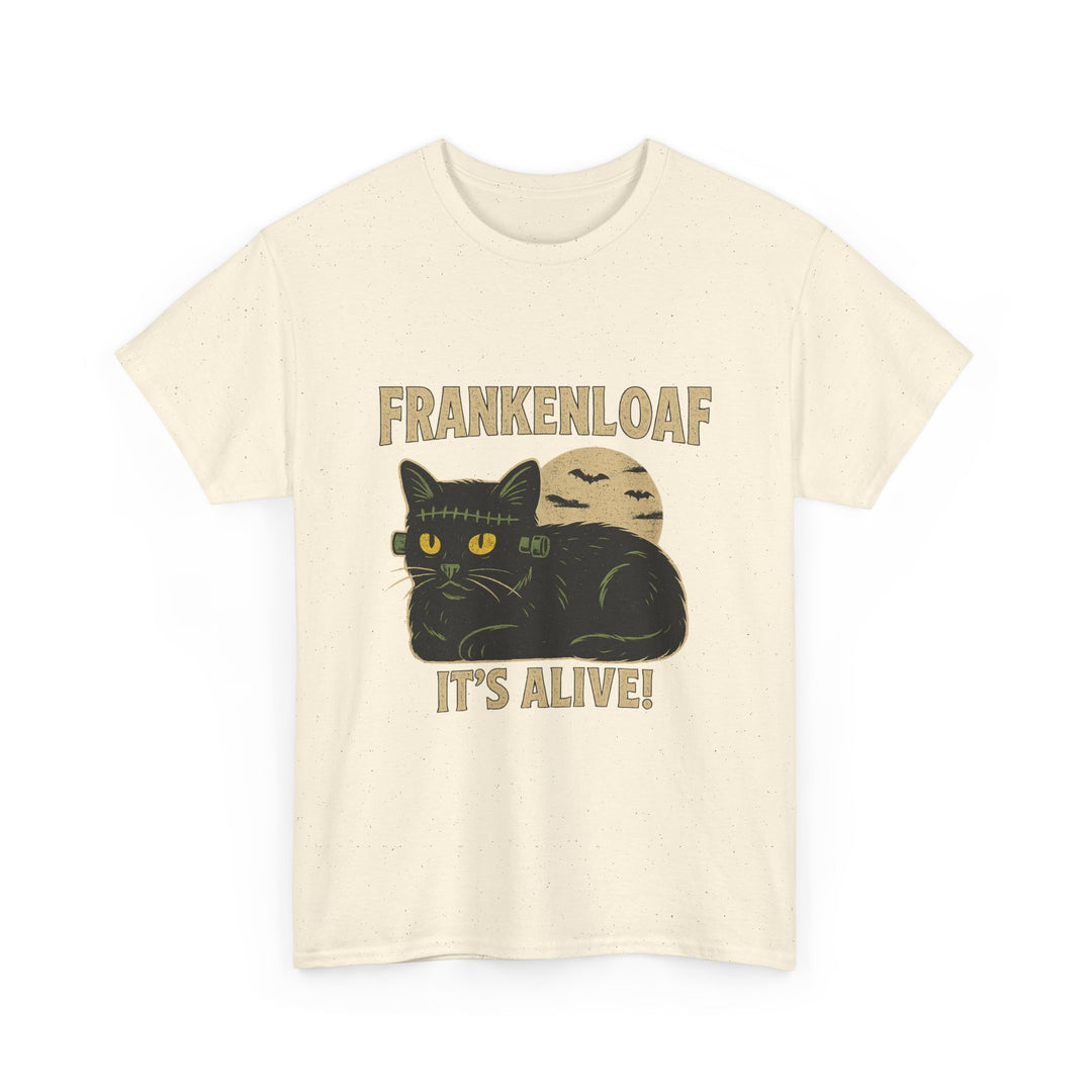 Frankenloaf – It’s Alive! Gothic Cat Loaf T-Shirt